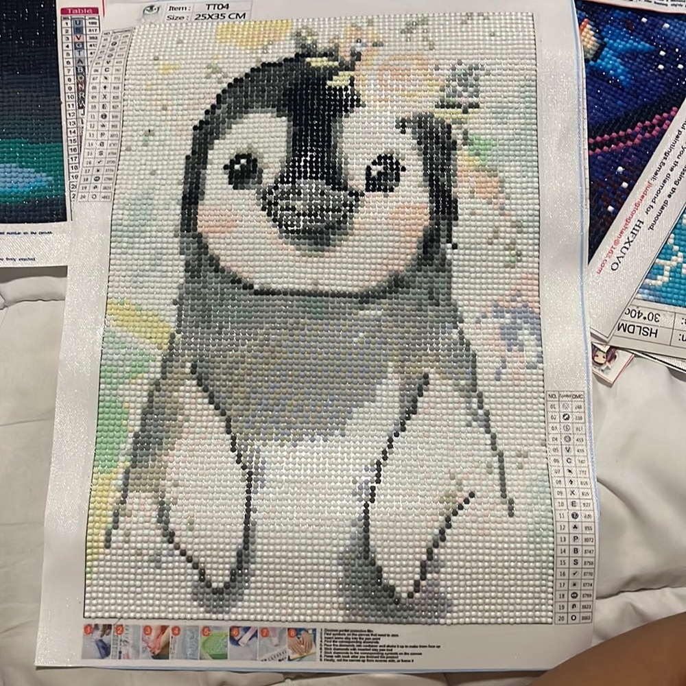 Completed Diamond Painting